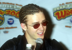 Illustration for article titled Why (and How) Did Justin Timberlake Turn His Back on His Curly-Haired Roots?